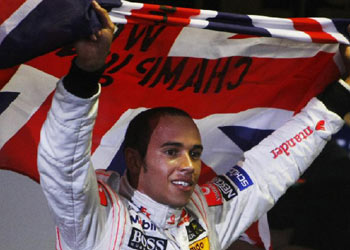 Hamilton: New F1 Champion